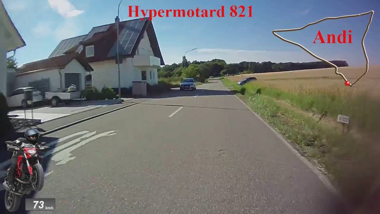 Hypermotard 821 Tiefenbach