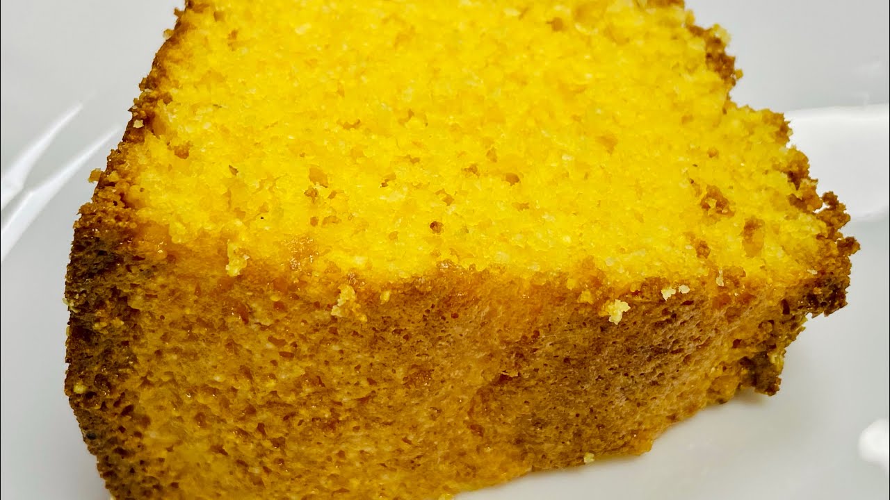 BOLO SIMPLES DE FLOCÃO COM QUEIJO