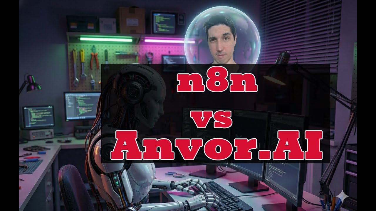 Can platforms like Anvor AI and n8n autonomously write and execute code on demand!?