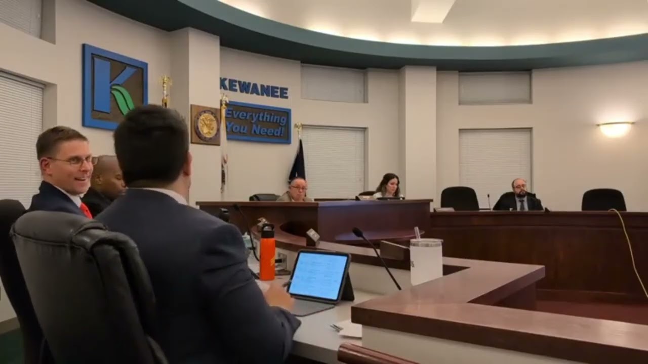 Kewanee City Council Meeting from January 12, 2026