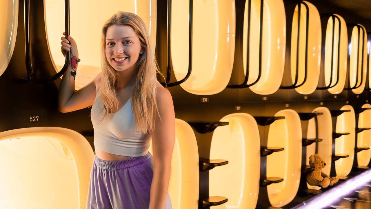 48 Hours in a Futuristic Japanese Capsule Hotel (this is crazy)