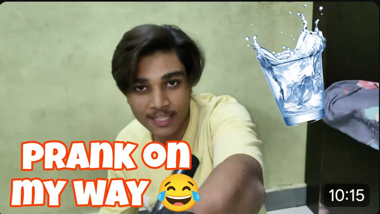 Yash per kiya solt water prenk😂