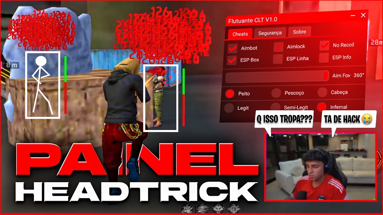 🚨NOVO PAINEL HEADTRICK ANDROID E IOS 2025!! XIT FF MOBILE COM AIMBOT 100% HS 🔥 LINK DIRETO MEDIAFIRE