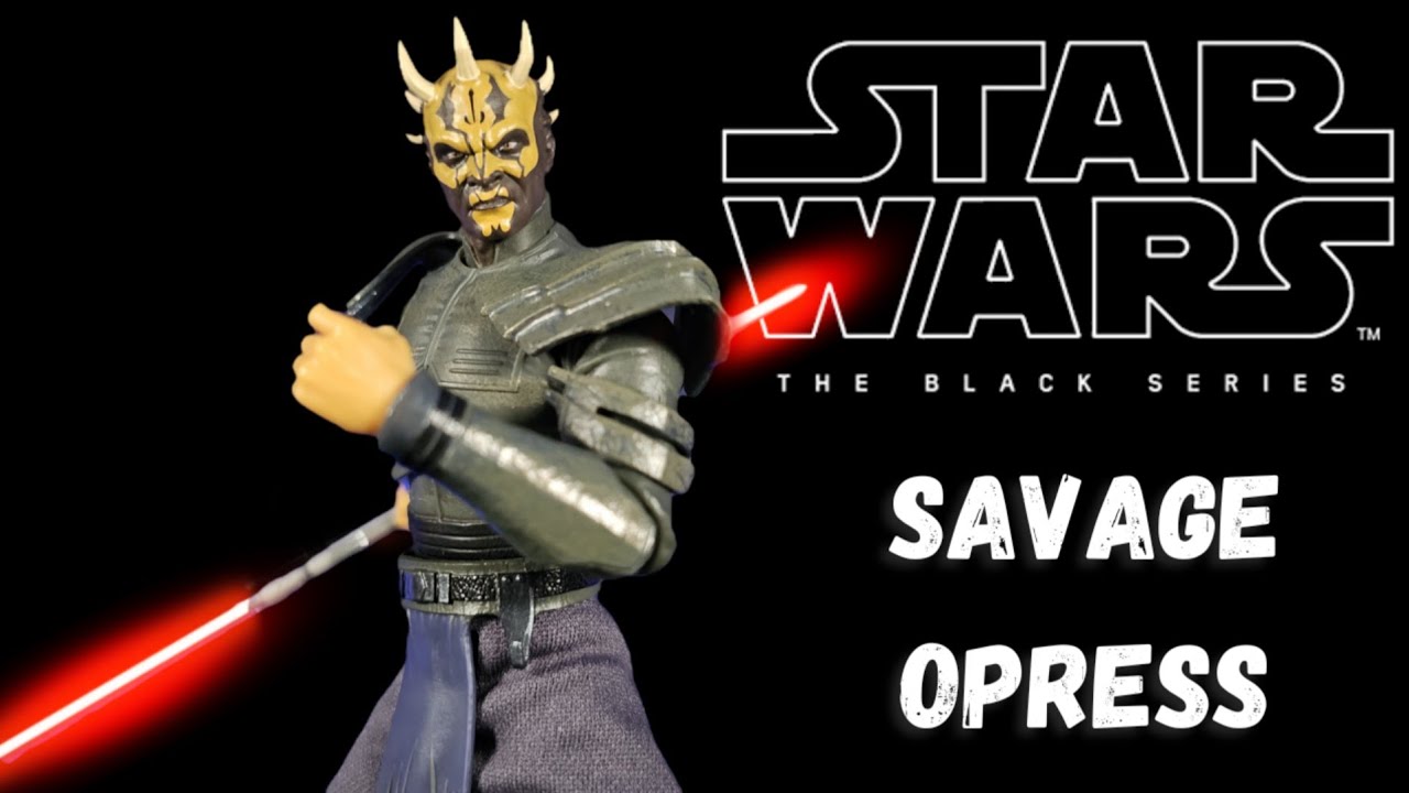 Star Wars Black Series Savage Opress Figure Review