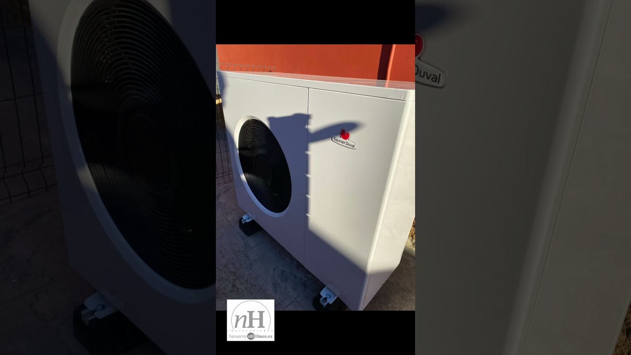 Aerotermia Saunier Duval - Instalación completa de principio a fin