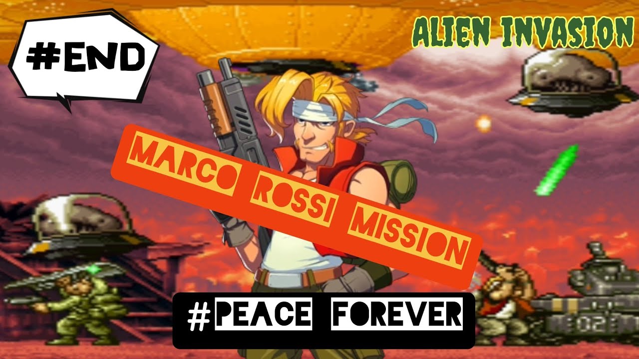 Metal Slug X Indonesia | Marco Mission 