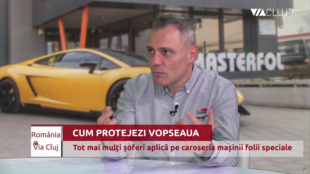 Folii de protectie auto aplicate de Masterfol