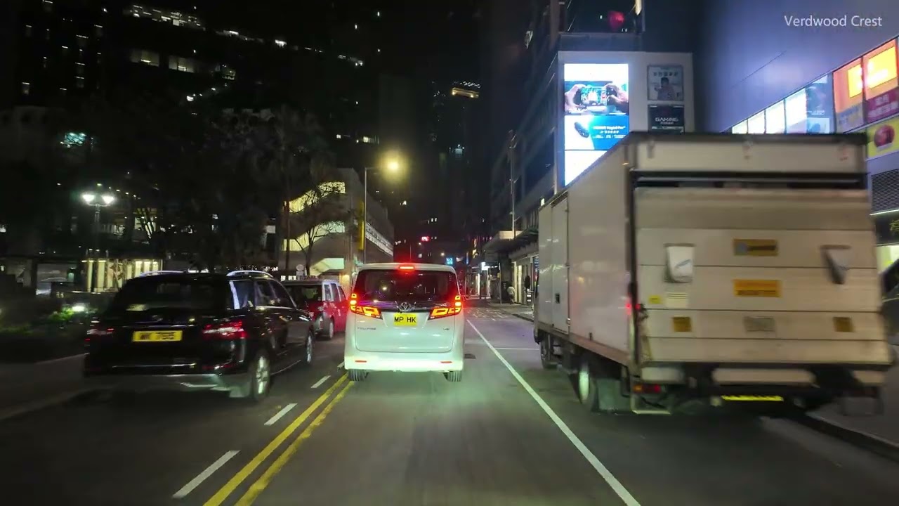 Relaxing Night Drive with Piano Music | 43 Minutes of Calm City Lights (4K)