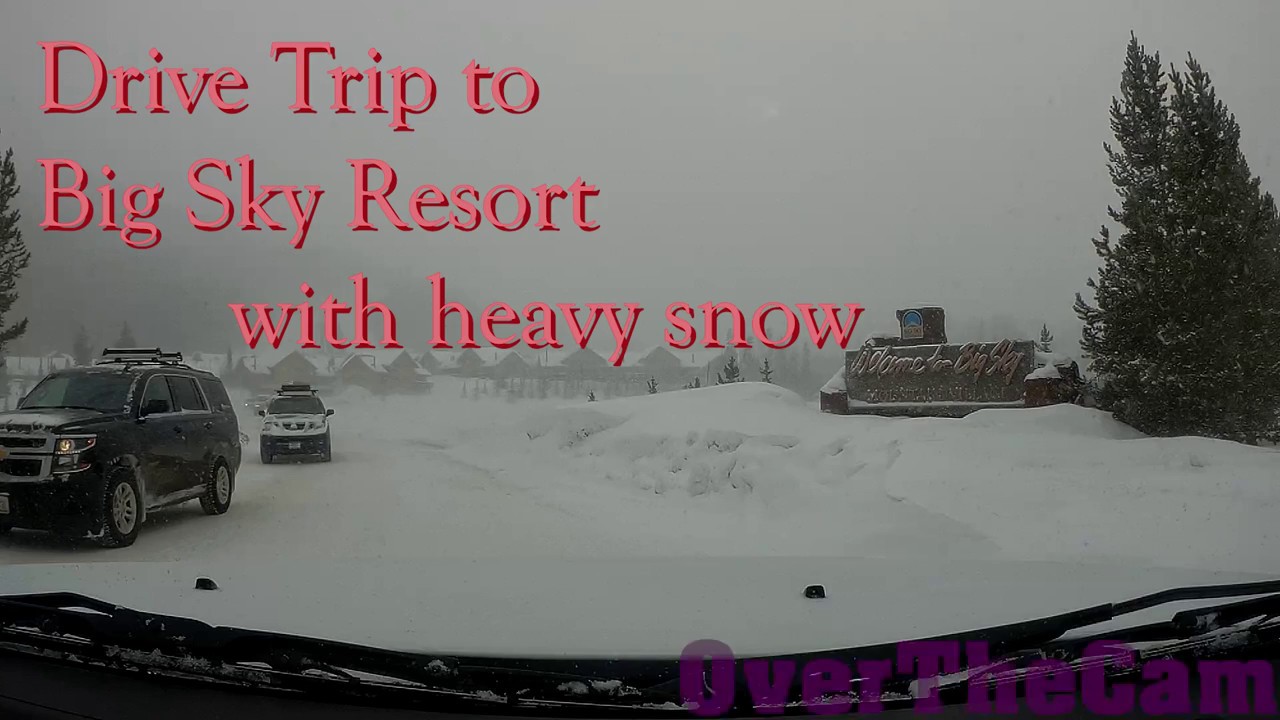 [Trip] Driving to Big Sky Resort