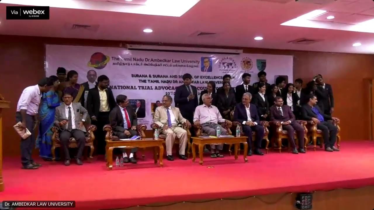 NATIONAL TRIAL ADVOCACY MOOT COURT COMPETITION 2024 - TNDALU