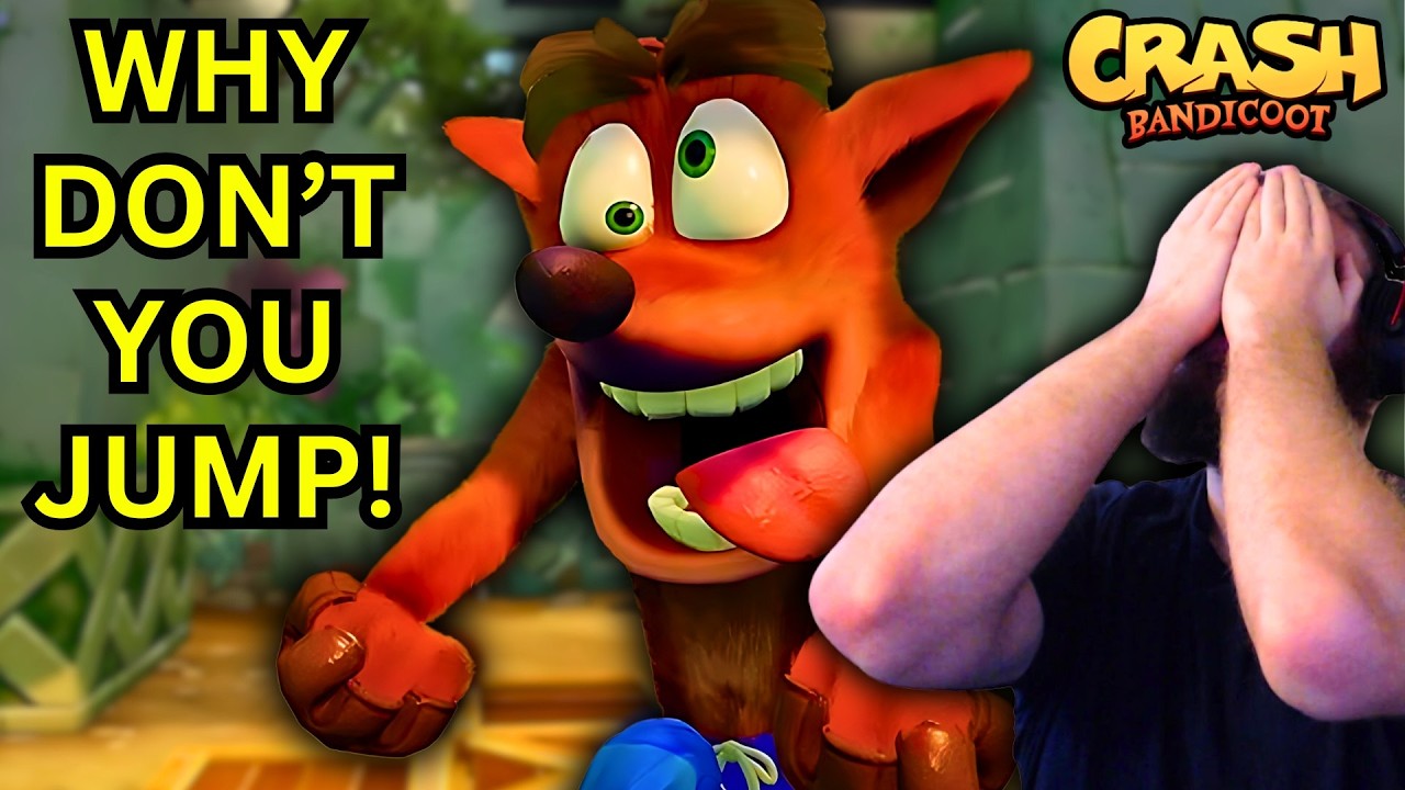 Gruthum RAGES at Crash Bandicoot