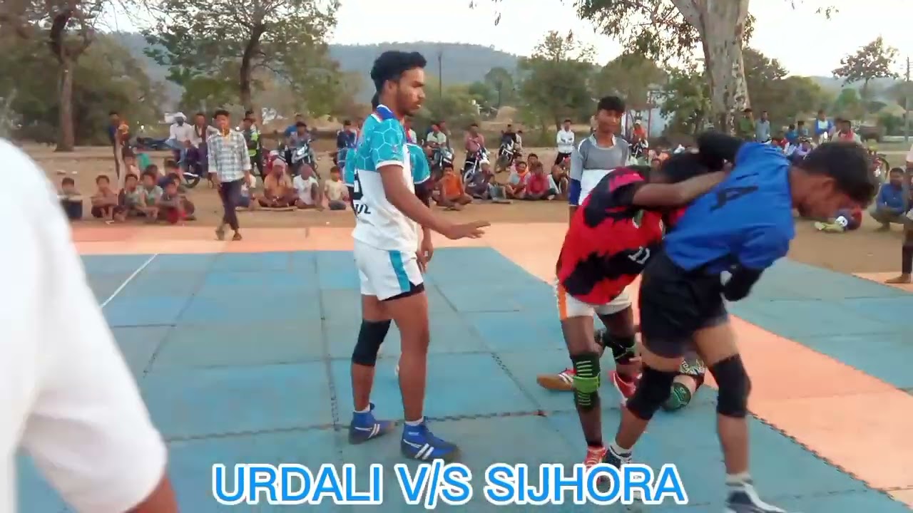 URDALI v/s SIJHORA फाइनल मुकाबला बरीहा भूआ बिछिया कबड्डी प्रतियोगिताआयोजित1दिवसीय कबड्डी प्रतियोगिता