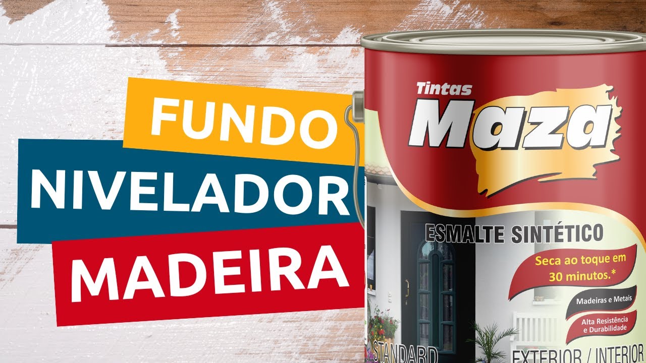 FUNDO NIVELADOR PARA MADEIRA (LINHA IMOBILIÁRIA) - Tintas Maza