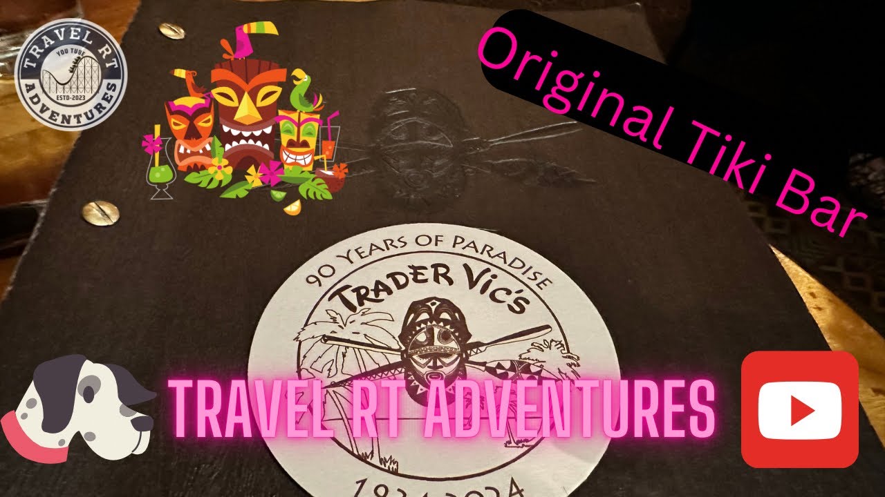 Trader Vic’s original tiki bar!