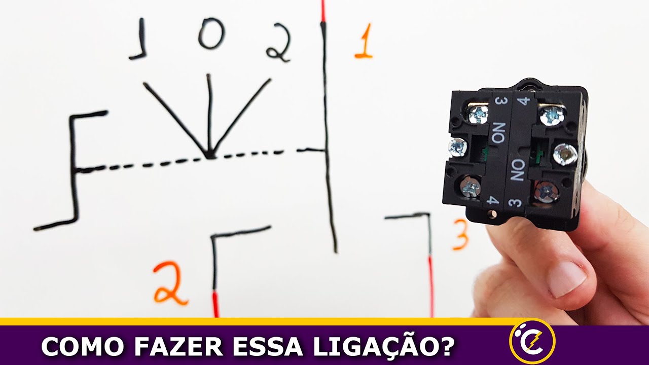 Talvez você também tenha essa DÚVIDA na INSTALAÇÃO de uma Chave Seletora de 3 Posições!