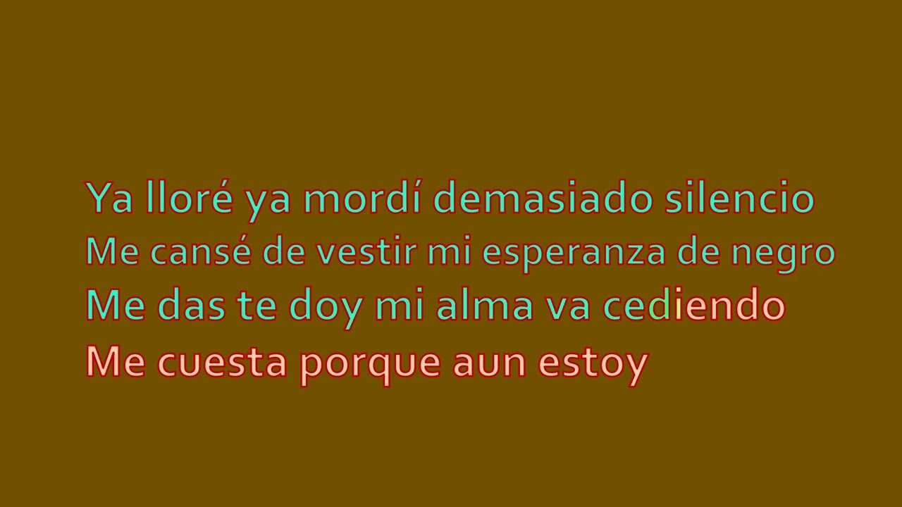 Luis Fonsi - Escondido (Karaoke)