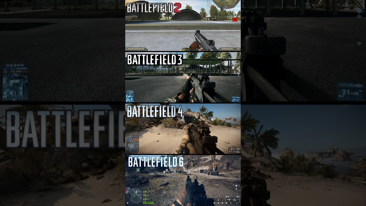 MP7 | Battlefield guns #bf6 #bf3 #bf4 #bf4