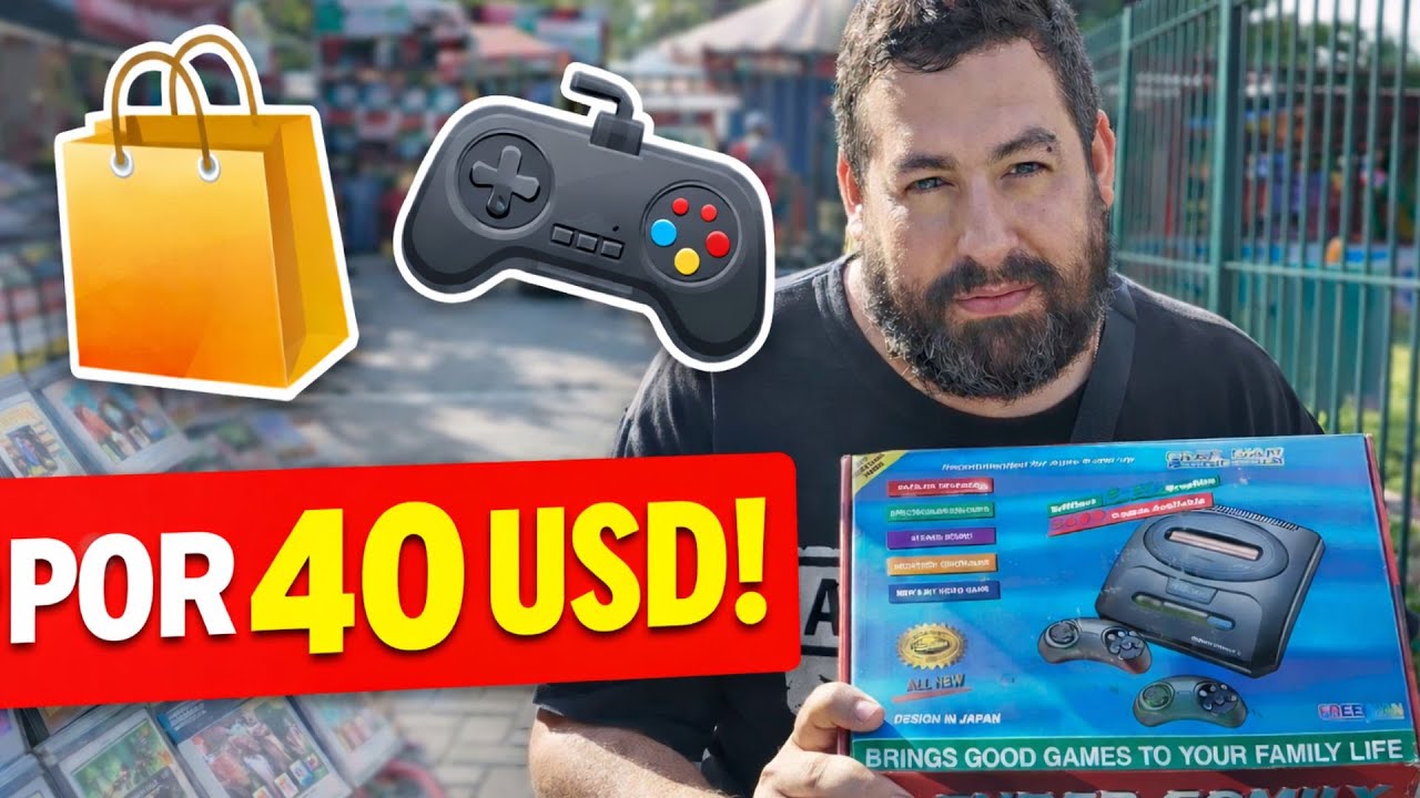 💥 Compré una consola y varios juegos por solo 40 USD 😱