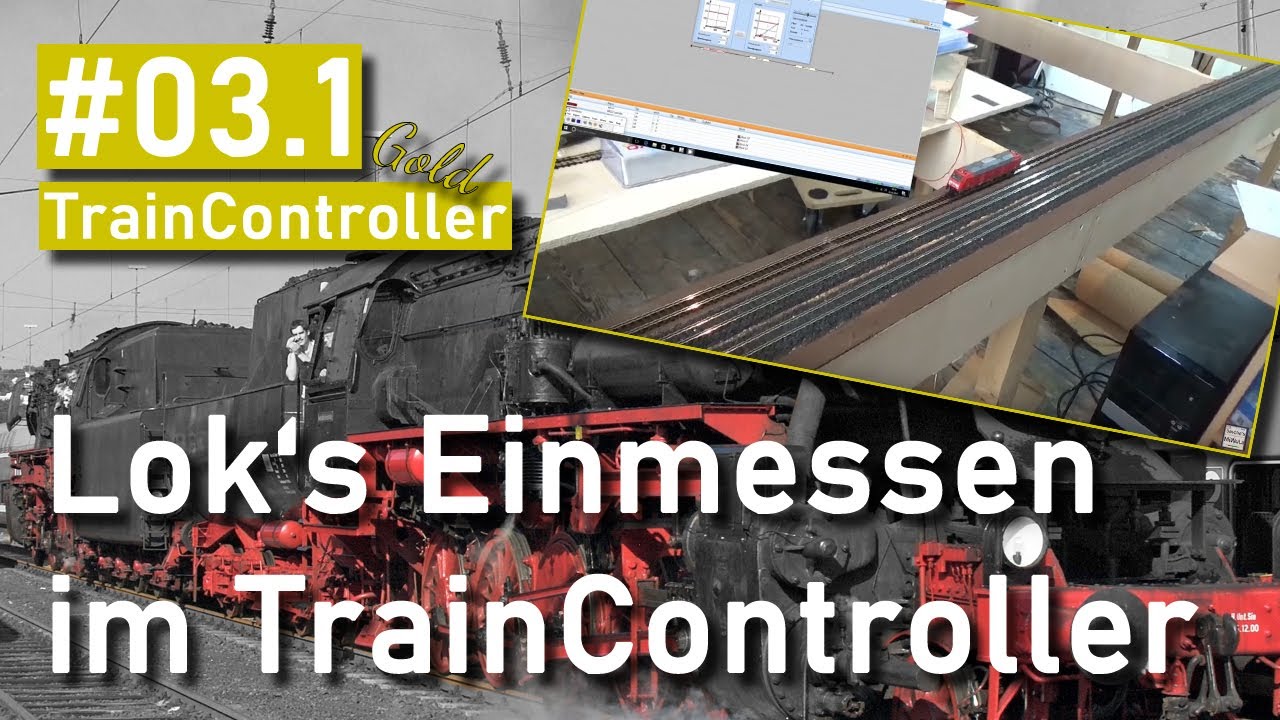 #3.1 - Lok's Einmessen im TrainController
