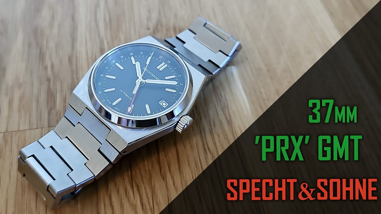 Specht & Sohne 37mm 'PRX' GMT homage SP00015 watch review #gedmislaguna #watchreview #specht&sohne