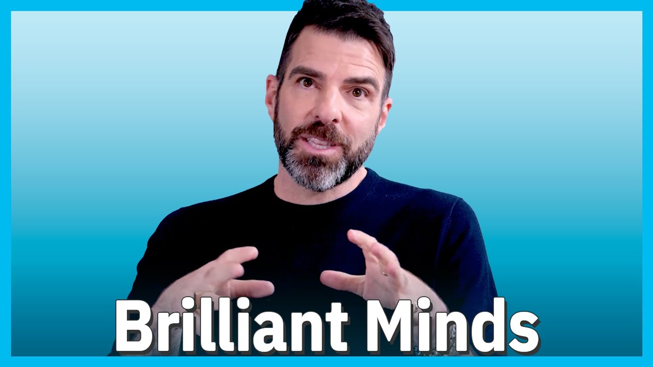 BRILLIANT MINDS star Zachary Quinto on Wolf & Josh's romance & flashforwards | TV Insider