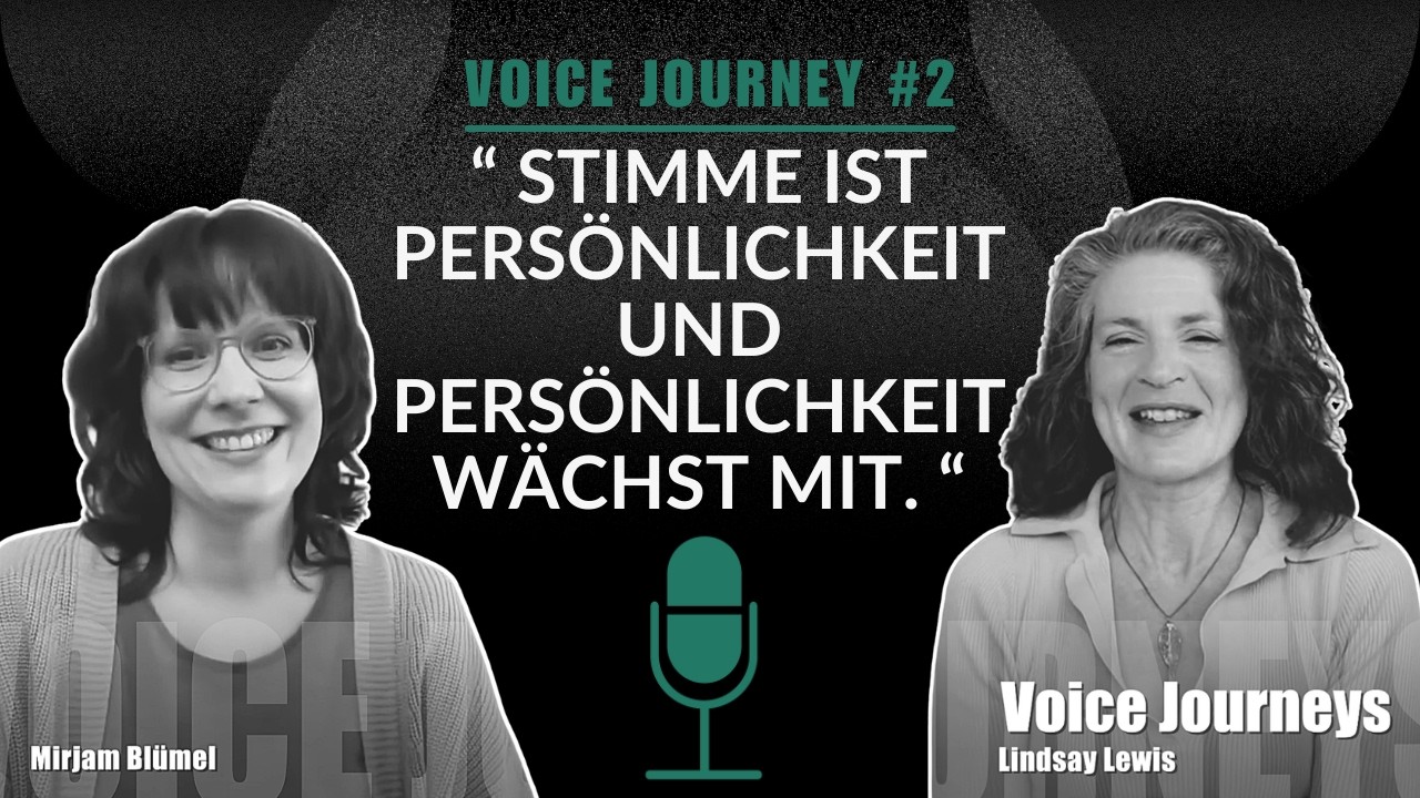 Vom „Ich kann das nicht“ zur stimmlichen Sicherheit – Mirjam Blümel | Voice Journey #2