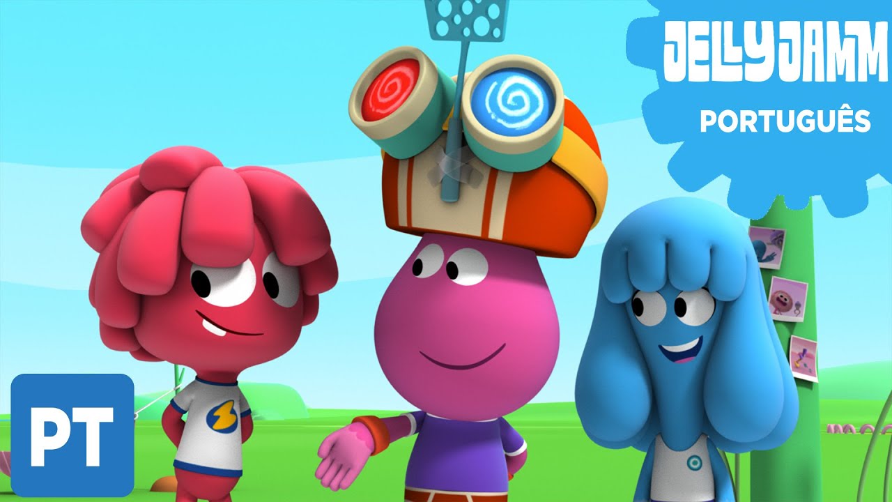 Jelly Jamm Português - Vovô Assistente | S02 E69 | EPISÓDIO COMPLETO        @JellyJammPortugues