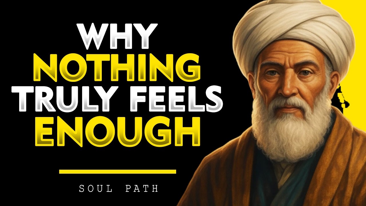 What the Heart Is Actually Seeking When Nothing Feels Enough | A Sufi Insight on the Soul