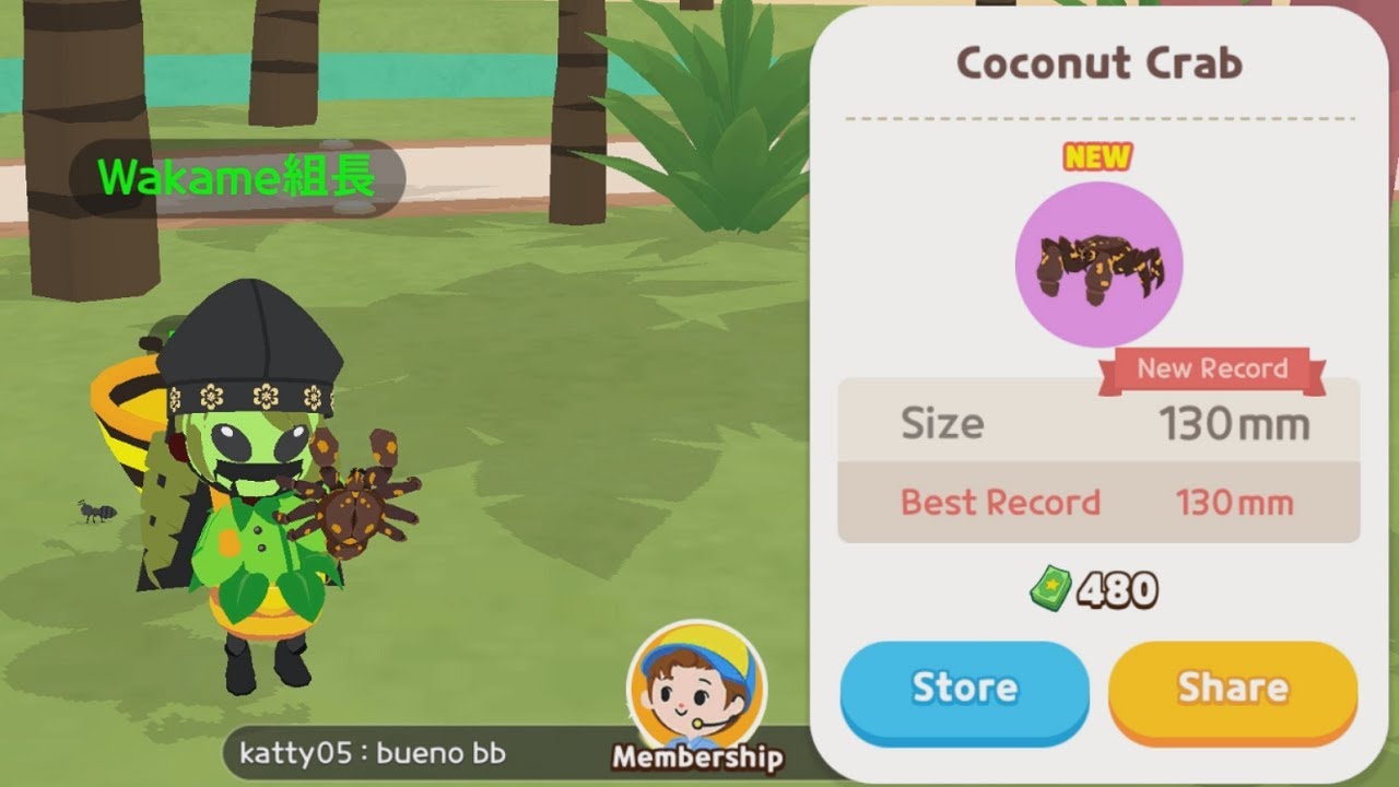 Catching A Coconut Crab! Play Together