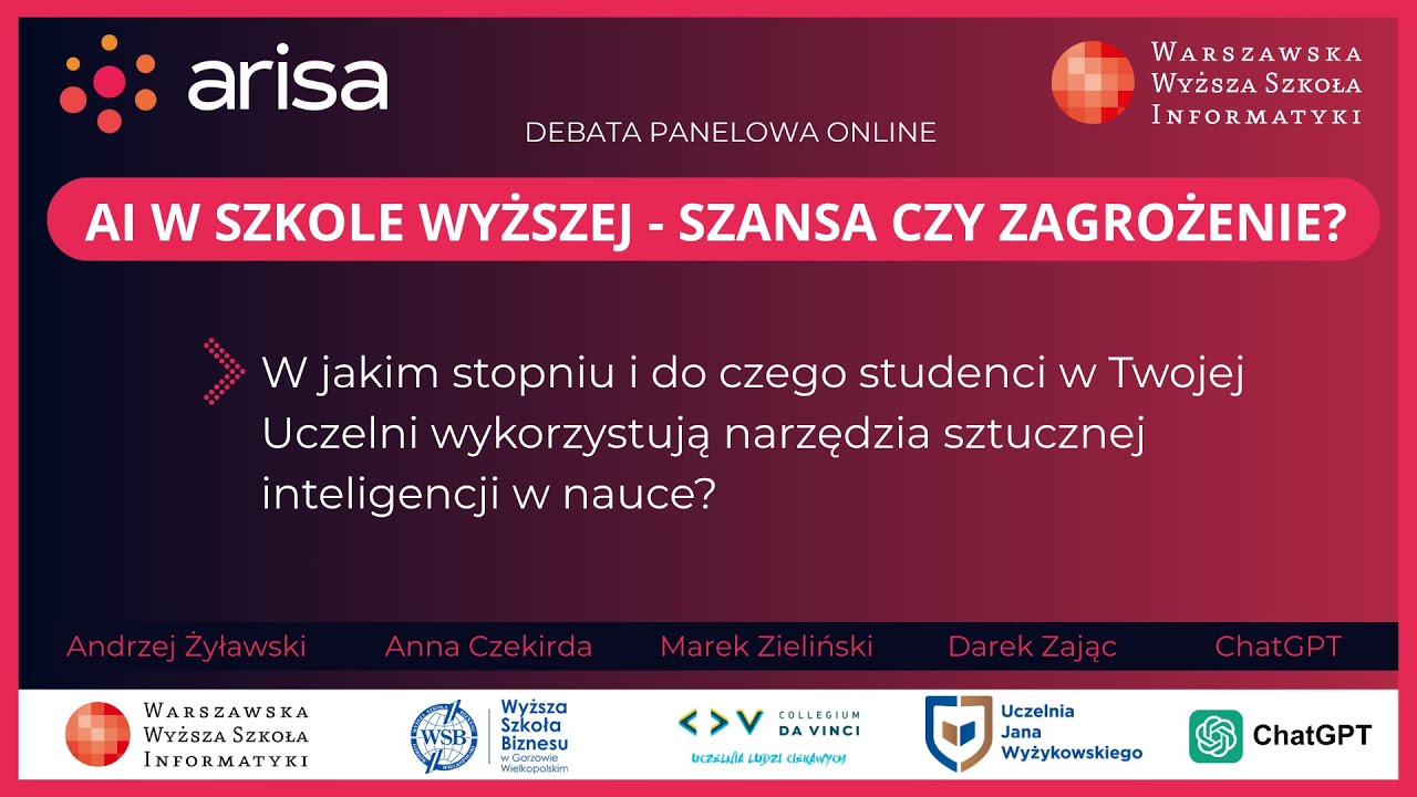 W jakim stopniu i do czego studenci w Twojej Uczelni wykorzystują narzędzia AI w nauce?