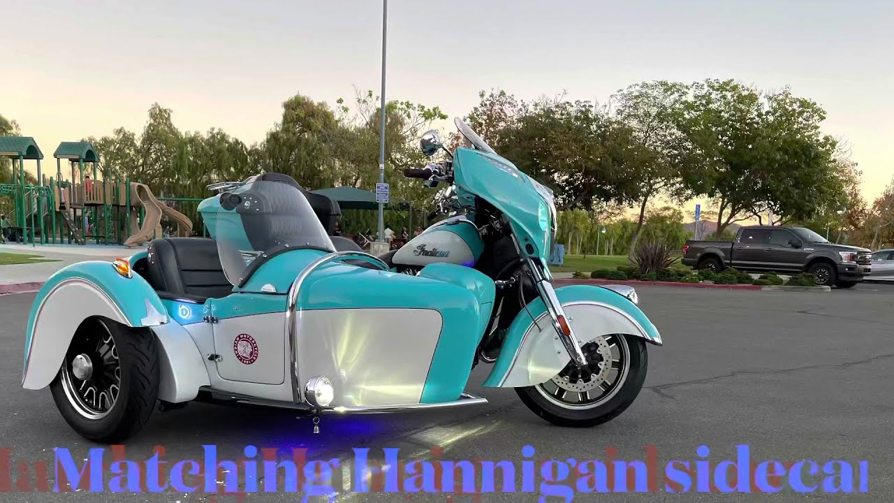 2021 Indian Roadmaster with Hannigan Heritage sidecar..