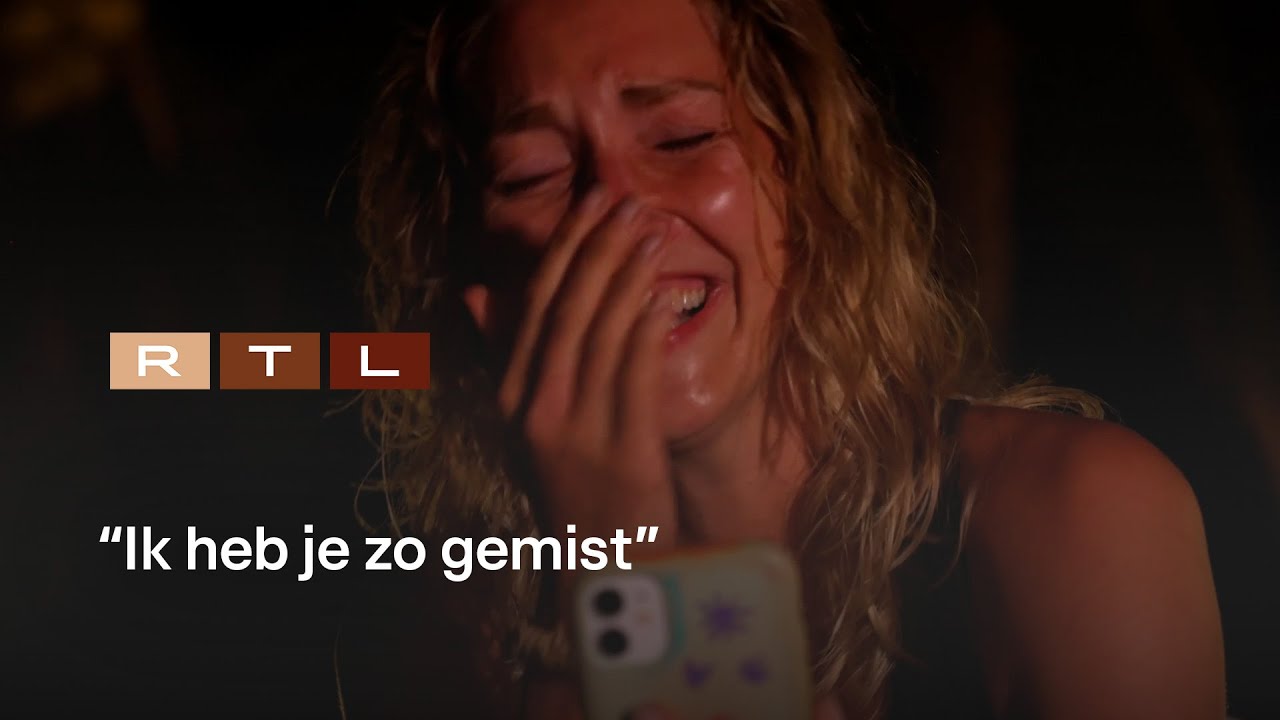 Jamie euforisch om grote liefde Steven Kázan en kind weer te zien na exit | Expeditie Robinson