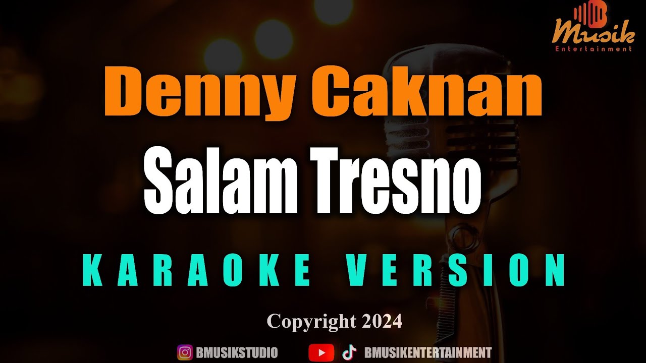 Minusone Denny Caknan - Salam Tresno [Karaoke]