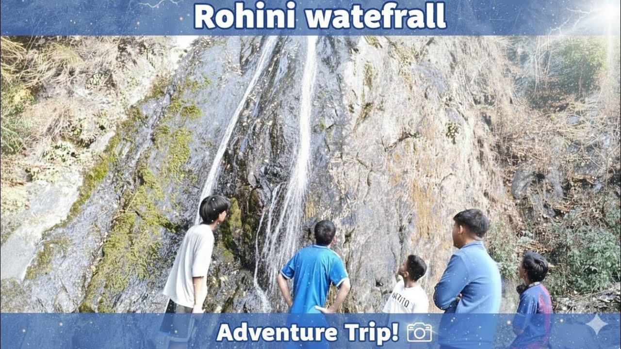 HIDDEN WATERFALL IN ROHINI🤯😮