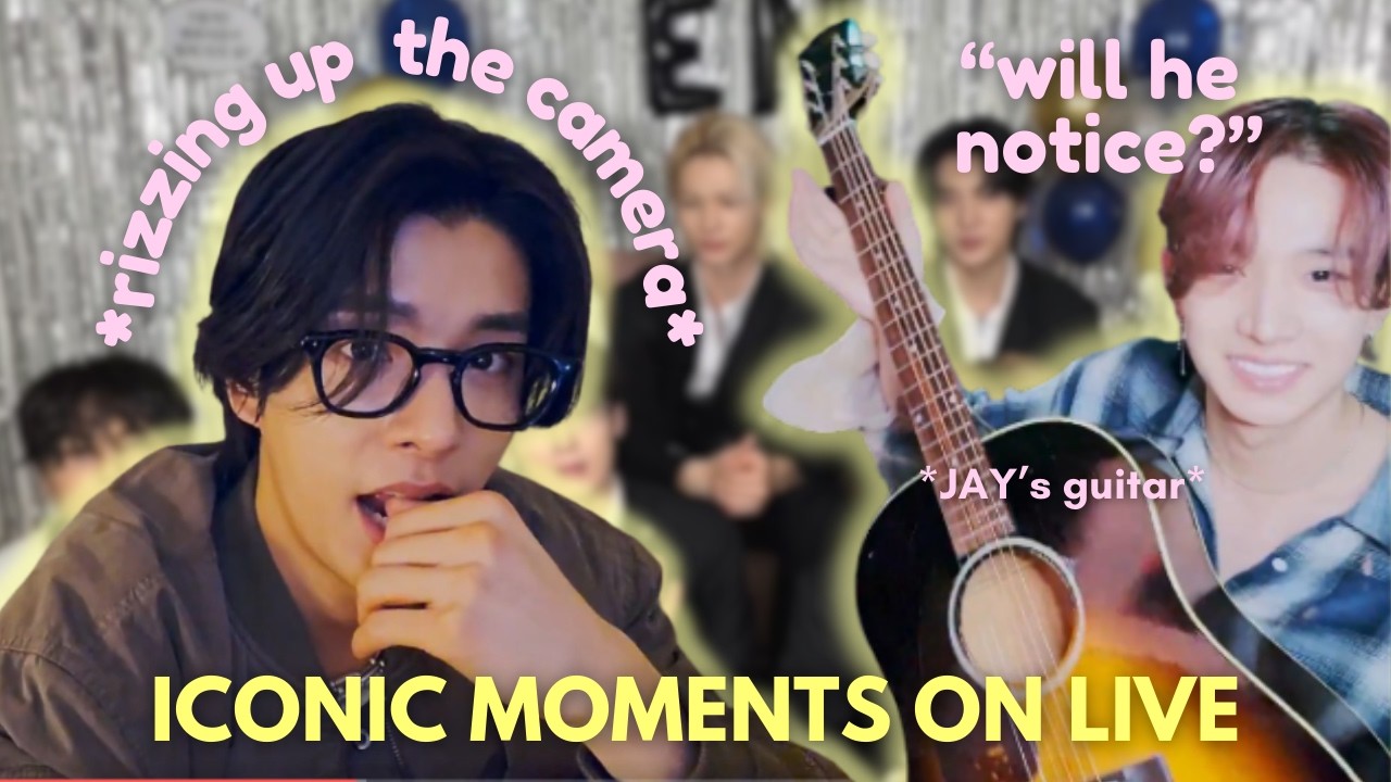 ENHYPEN being iconic on LIVE 😭💻