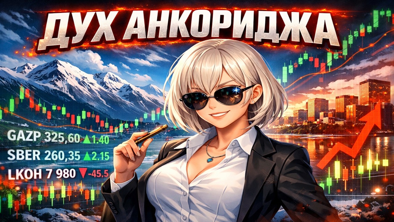 Акции Растут! Дух Анкориджа и Сбер