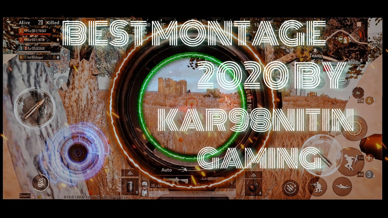 BEST MONTAGE VIDEO  PUBG MOBILE HIGHLIGHTS TRAILER | RUSH GAMEPLAY