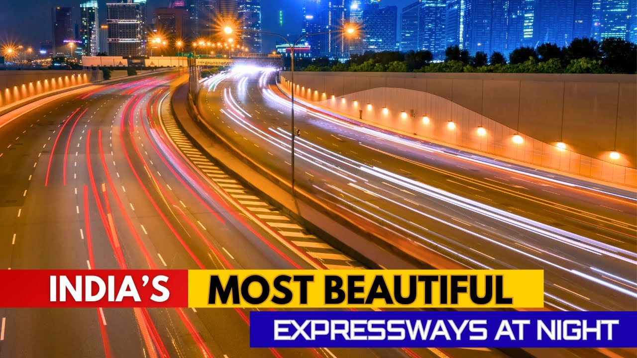 India’s Most Beautiful Expressway at Night – From Dwarka to Gurugram