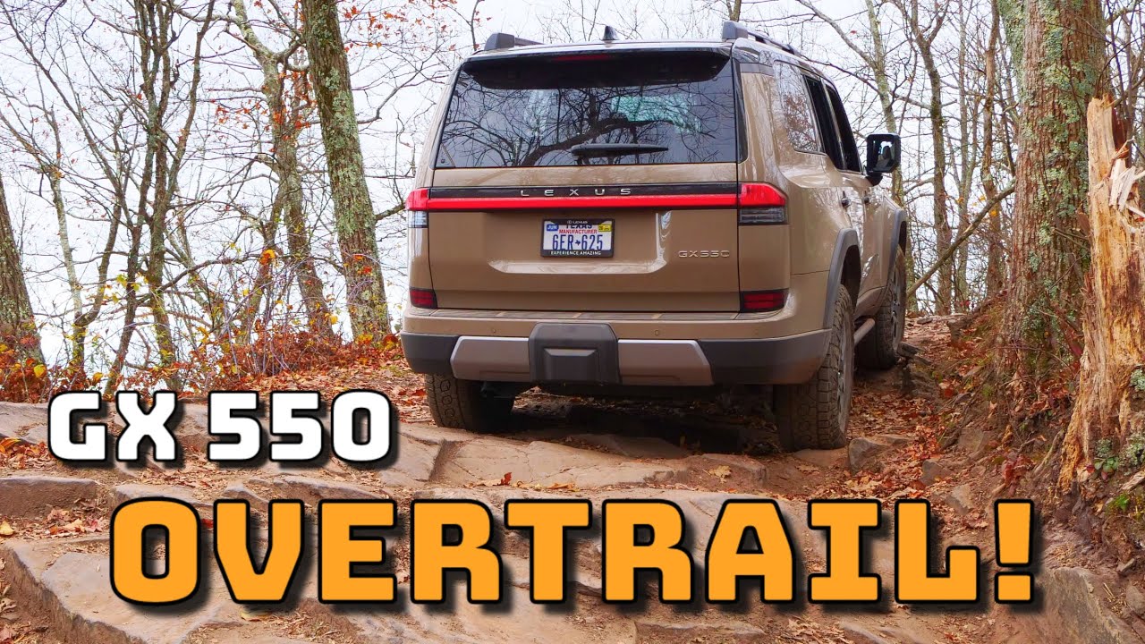 2024 Lexus GX 550 Overtrail Conqures Union Springs Off Road Trail in Virgina!