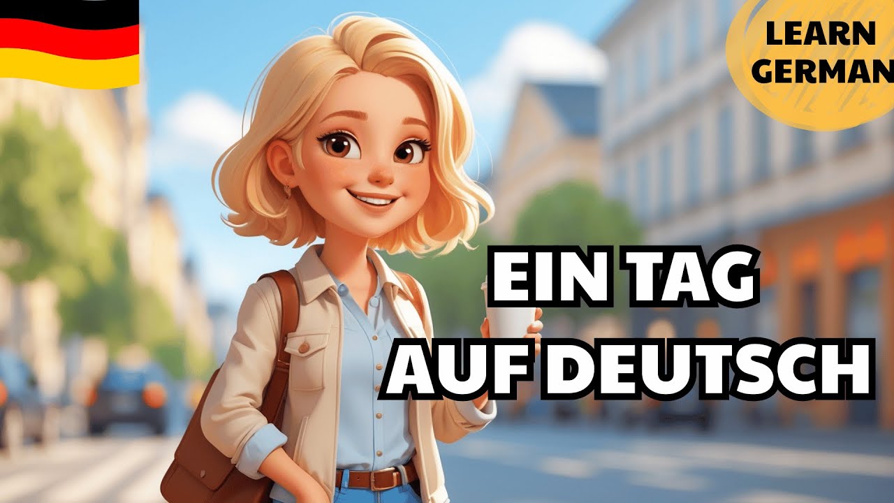 A Day in German | Ein Tag auf Deutsch | Easy German Story for Beginners