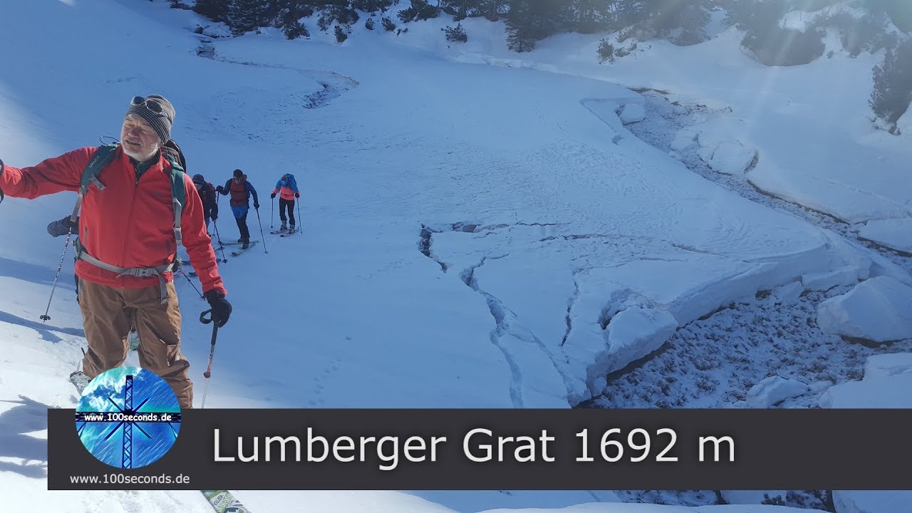 Skitour Tannheimer Tal Lumberger Grat