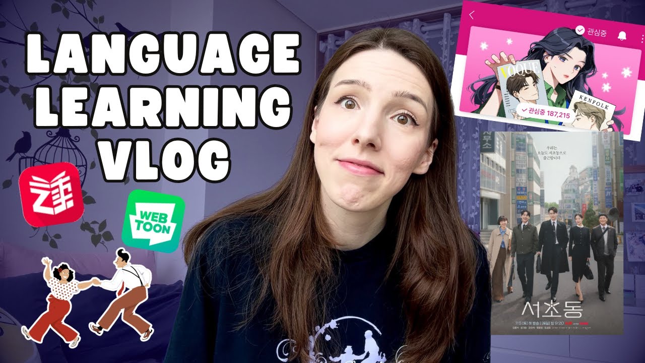 Trying to Squeeze Language Learning Into a Busy Week || A Very Chatty Language Learning Vlog