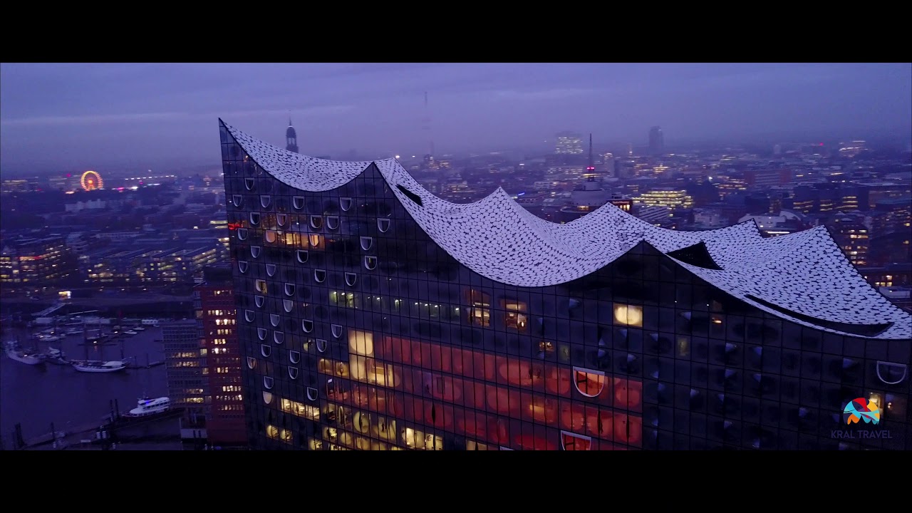 Elbphilharmonie - Hamburg by Drone in 4K