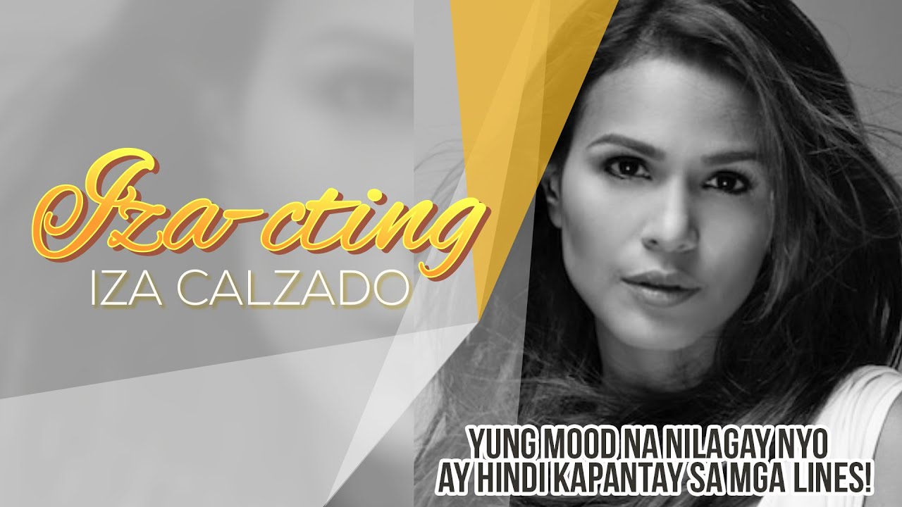 TFC Cuts Newscolored: Iza-acting with Iza Calzado