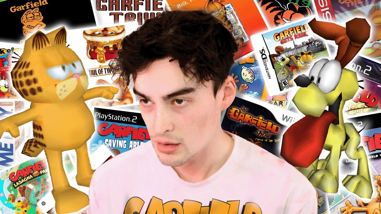 I played every Garfield game ever made (and ranked them)