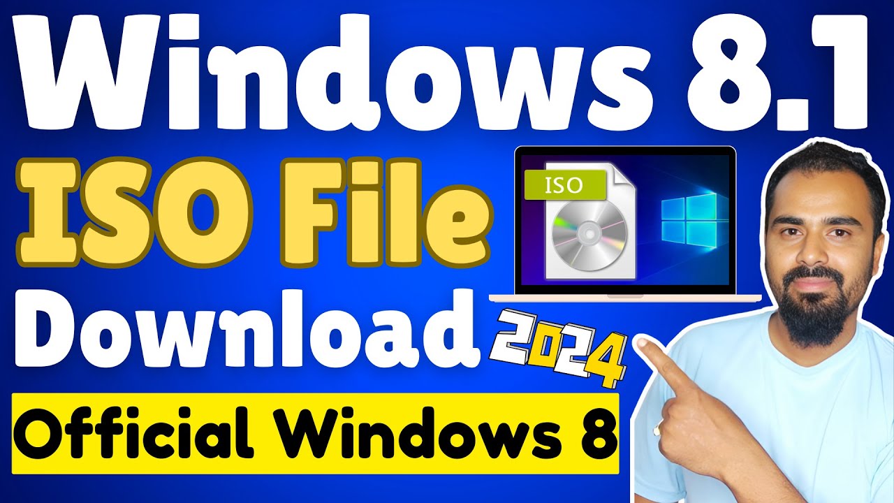 Windows 8.1 ISO File download kaise kare? Official Windows 8.1 PRO Download Link - 2024