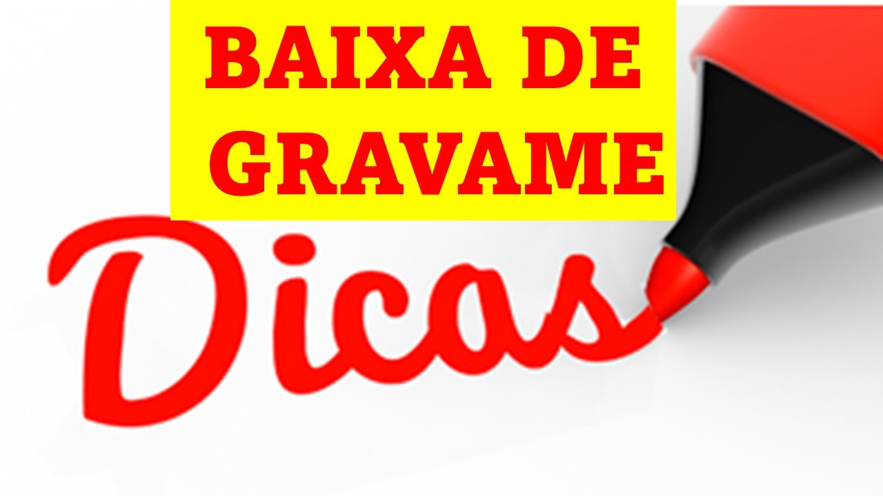 DICAS SOBRE BAIXA DE GRAVAME - DETRAN-RJ