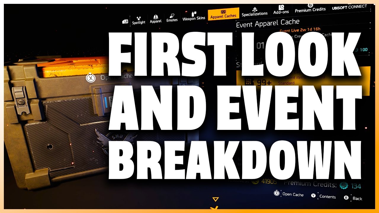 Division 2- NEW Season 9 Apparel Event Is Here!!