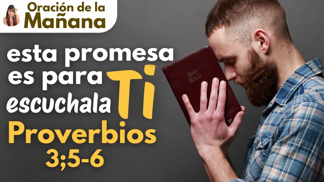 🔴Esta es la PROMESA que puede Cambiar tu Destino👉Proverbios 3;5-6