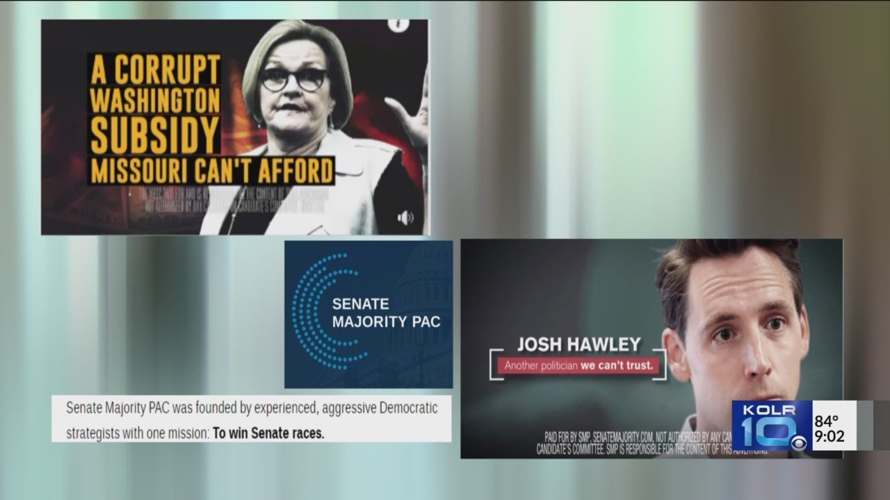 Hawley and McCaskill Speak on Dark Money, Attack Ads